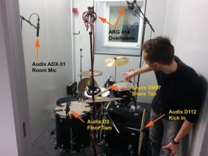 Drum Recording 1